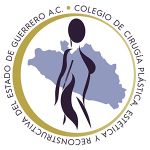 Logotipo del Colegio Guerrerense de Cirugía Plástica, Estética y Reconstructiva.